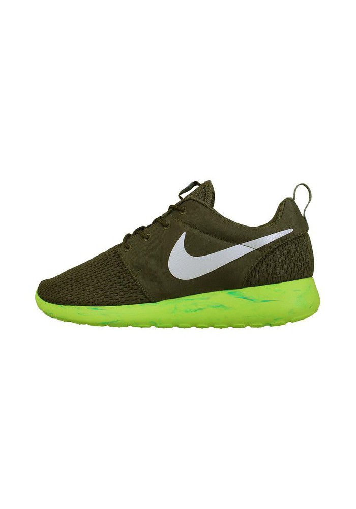 Chaussures Hommes Nike Rosherun Olive (Ref : 669985-200) Running