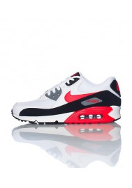Nike Air 90 Essential Blanche Cuir (Ref : 537384-112) Chaussure Hommes mode 2014