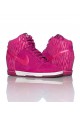 Baskets Haute Nike DUNK SKY HI PRINT Rose (Ref : 543258-500) Femmes